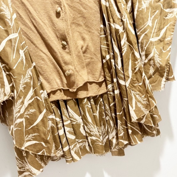 ANTHROPOLOGIE KNITTED & KNOTTED Women’s Brown Recall The Willow Cardigan Size XS - Picture 4 of 13